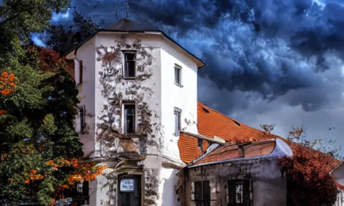 Kostel svatého Štěpána (Kvilda) – autumn
