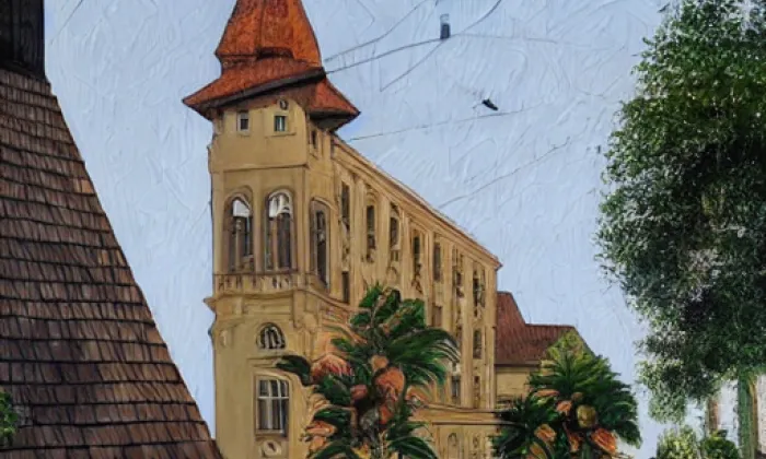 Kostel svatého Štěpána (Malín) – summer