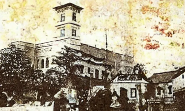 Kostel svatého Štěpána (Mostecké Předměstí) – zima