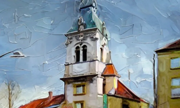 Kostel svatého Štěpána v Praze – spring