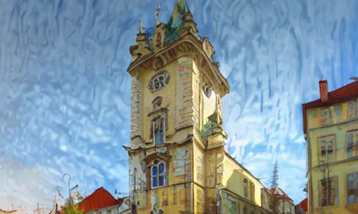Kostel svatého Štěpána v Praze – summer