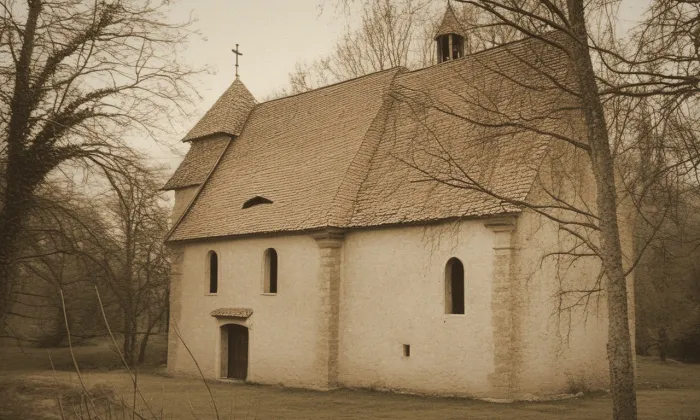 Kostel svatého Ambrože na Vícově – historical
