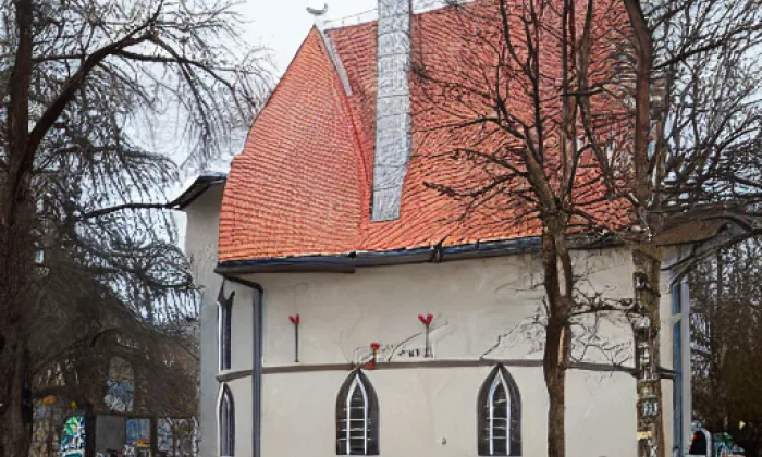 Kostel svatého Ambrože na Vícově – spring