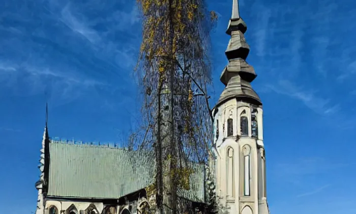 Kostel svatého Antonína Paduánského (Liberec XIV-Ruprechtice) – jaro