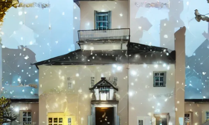 Kostel svatého Antonína Paduánského (Dubnice) – noc