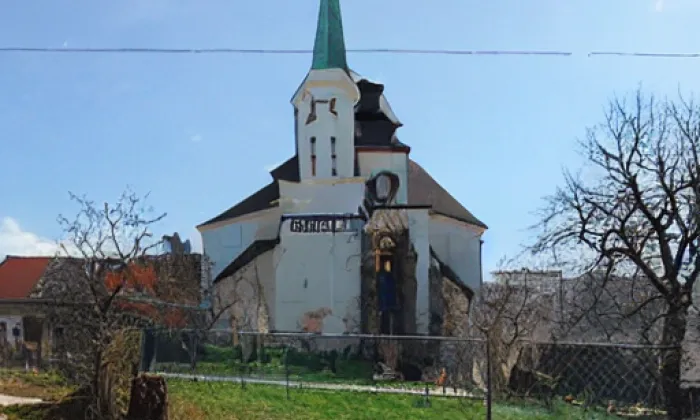 Kostel svatého Antonína Paduánského (Loučky) – winter