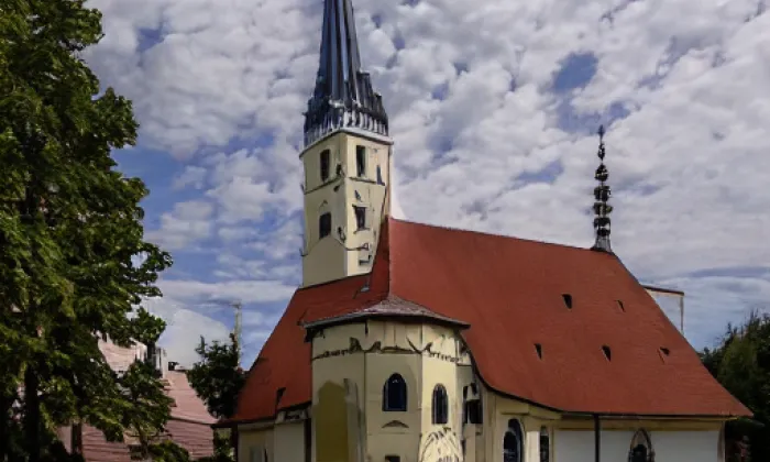 Kostel svatého Antonína Paduánského (Kytlice) – podzim