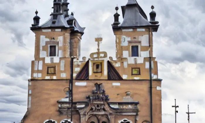 kostel svatého Antonína Paduánského v Holešovicích – autumn