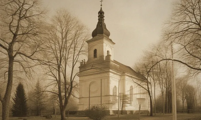 Kostel svatého Antonína Poustevníka – historical