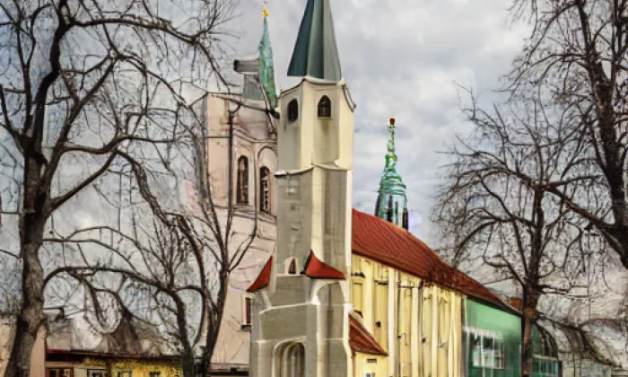 Kostel svatého Antonína Poustevníka – spring