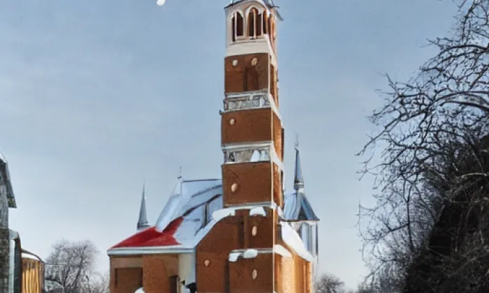 kostel svatého Antonína v Míškovicích – podzim