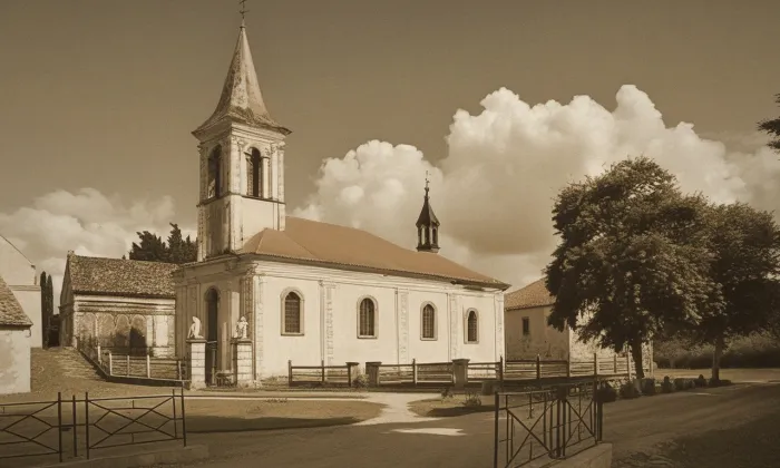 Kostel svatého Apolináře (Modlany) – historical