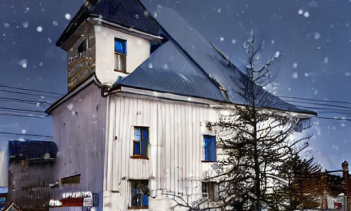 Kostel svatého Archanděla Michaela (Dolní Rokytnice) – winter