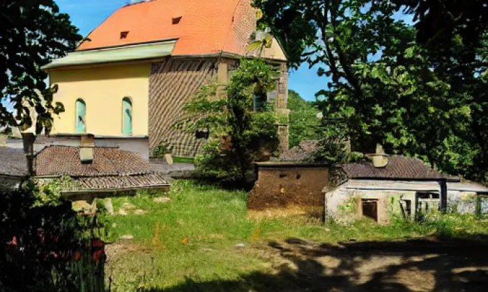 kostel svatého Archanděla Michaela (Valy) – zima
