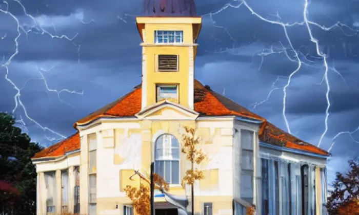 kostel svatého Augustina (Syrovice) – autumn