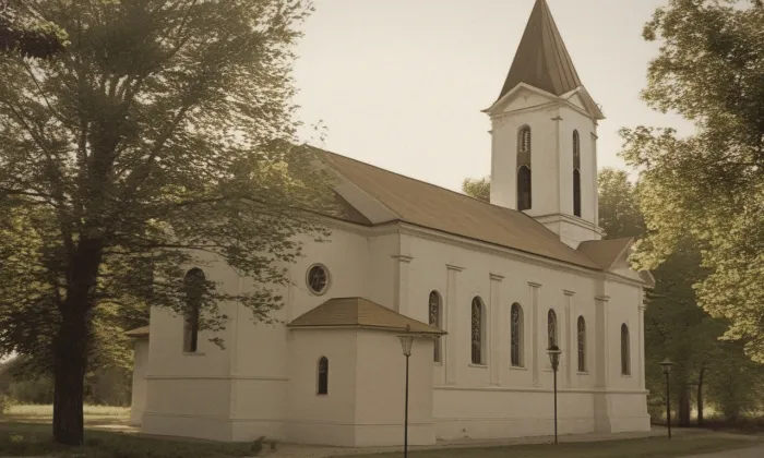 kostel svatého Barnabáše – historical