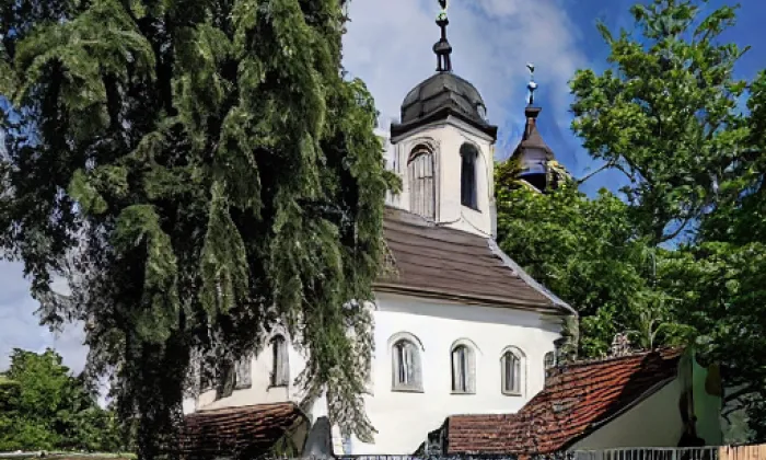 kostel svatého Bartoloměje (Žďárná) – zima