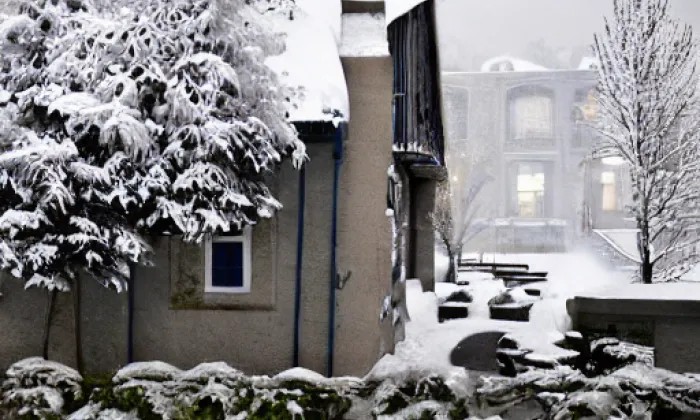 Kostel svatého Bartoloměje (Žabokliky) – winter