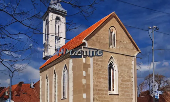kostel svatého Bartoloměje (Šafov) – autumn