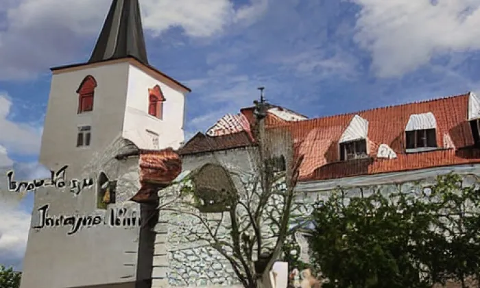 kostel svatého Bartoloměje (Žebětín) – zima