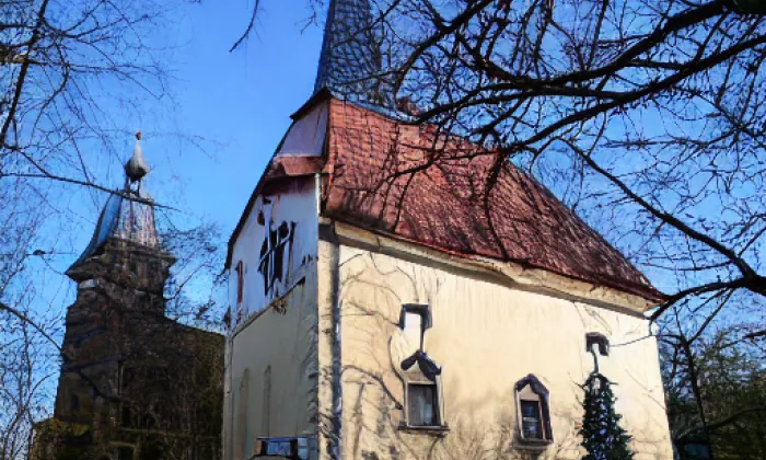 Kostel svatého Bartoloměje (Březí) – winter