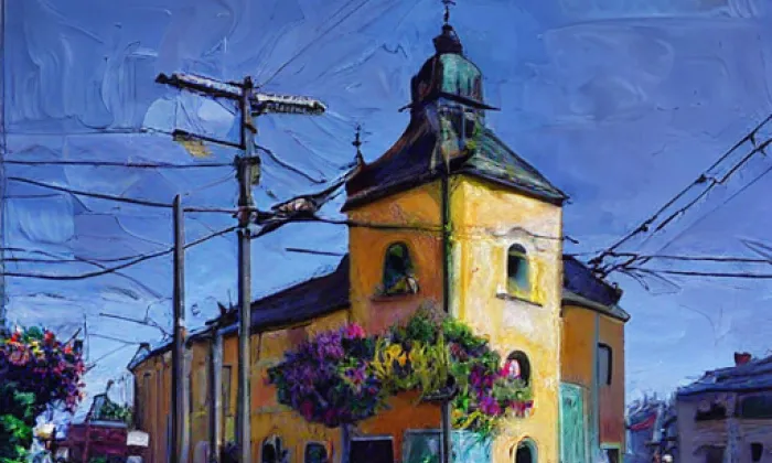 kostel svatého Bartoloměje (Bítovany) – summer