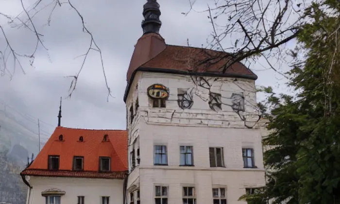 Kostel svatého Bartoloměje (Chodovice) – autumn