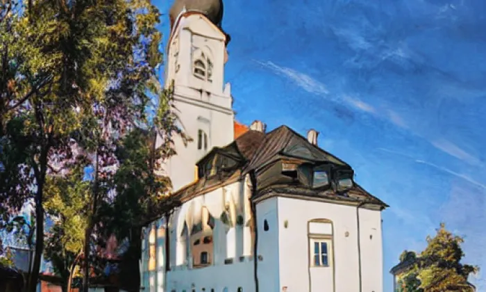 kostel svatého Bartoloměje (Hodějice) – summer
