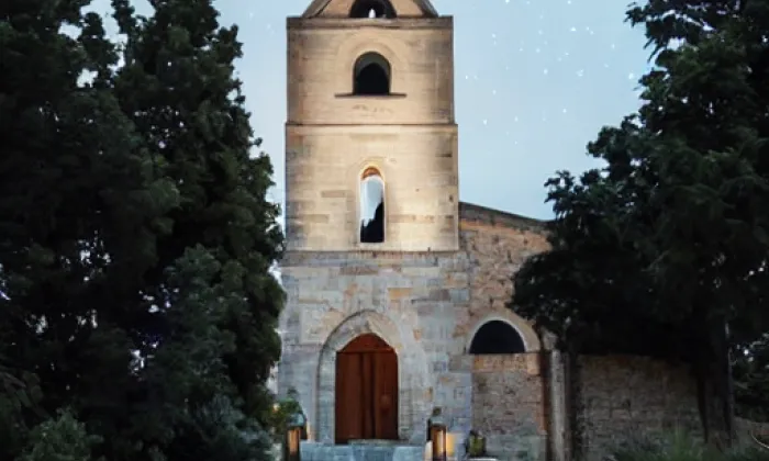 Kostel svatého Bartoloměje (Hrádek nad Nisou) – noc