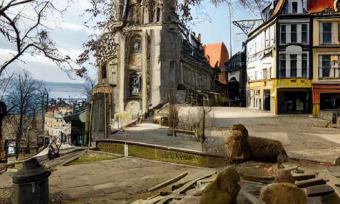 Kostel svatého Bartoloměje (Hrušovany) – léto