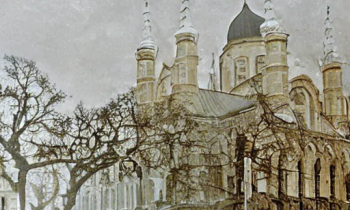 Kostel svatého Bartoloměje (Jenišův Újezd) – jaro