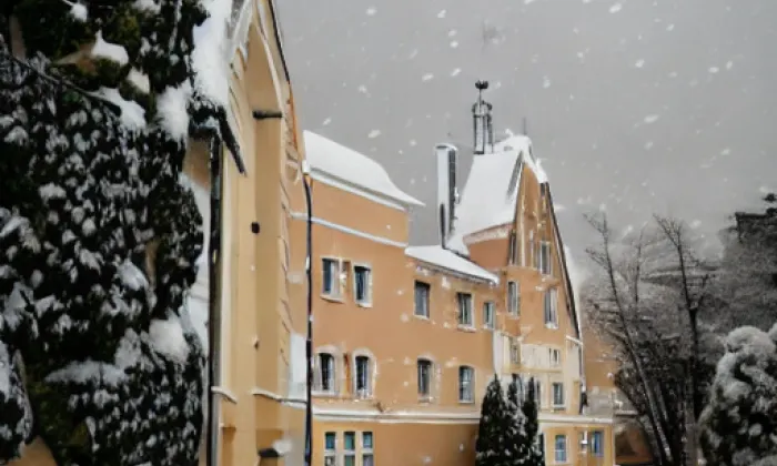kostel svatého Bartoloměje (Koněšín) – zima