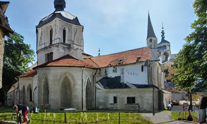 Kostel svatého Bartoloměje (Kosova Hora) – summer
