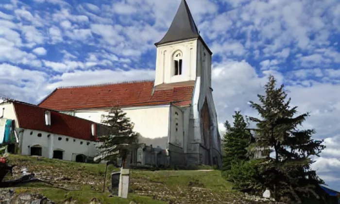 kostel svatého Bartoloměje (Krumvíř) – summer