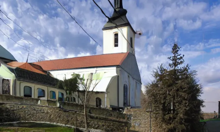 kostel svatého Bartoloměje (Krumvíř) – winter