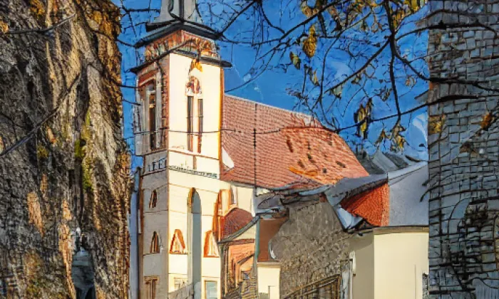 Kostel svatého Bartoloměje (Lanžov) – spring