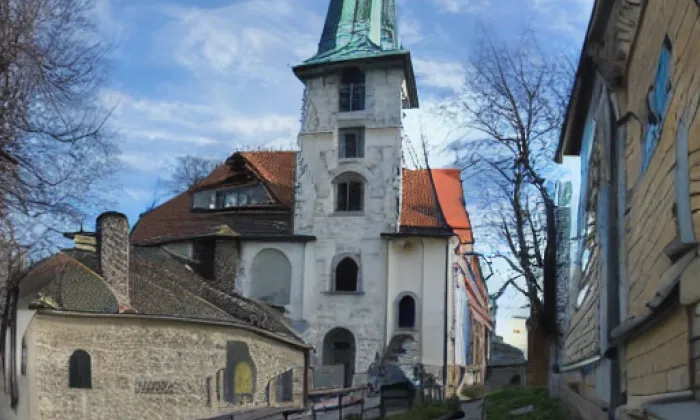 Kostel svatého Bartoloměje (Libčice nad Vltavou) – summer