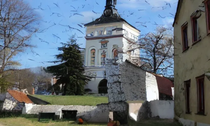 Kostel svatého Bartoloměje (Libčice nad Vltavou) – winter