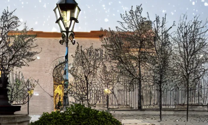 Kostel svatého Bartoloměje (Napajedla) – noc