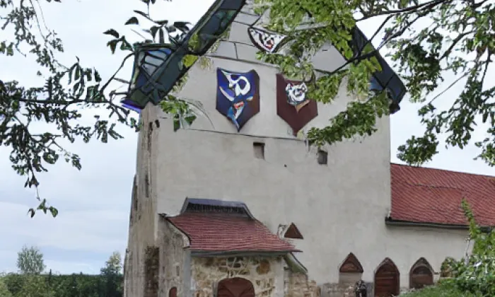 kostel svatého Bartoloměje (Otradov) – podzim