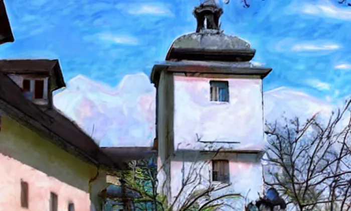 Kostel svatého Bartoloměje (Rejštejn) – jaro