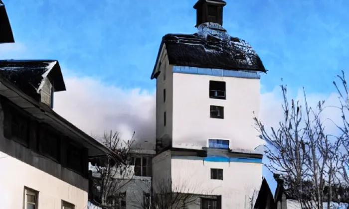 Kostel svatého Bartoloměje (Rejštejn) – zima