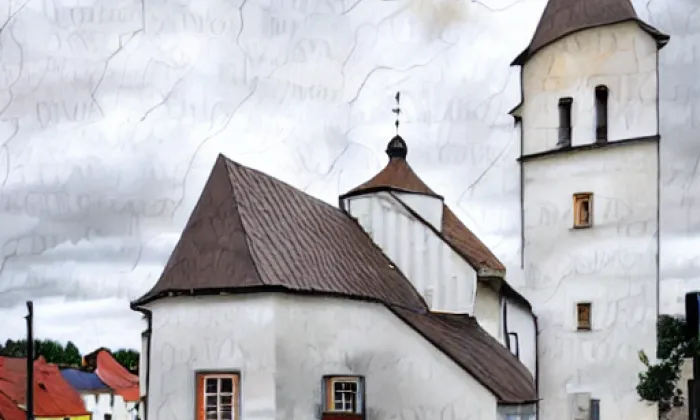 Kostel svatého Bartoloměje (Trhový Štěpánov) – autumn