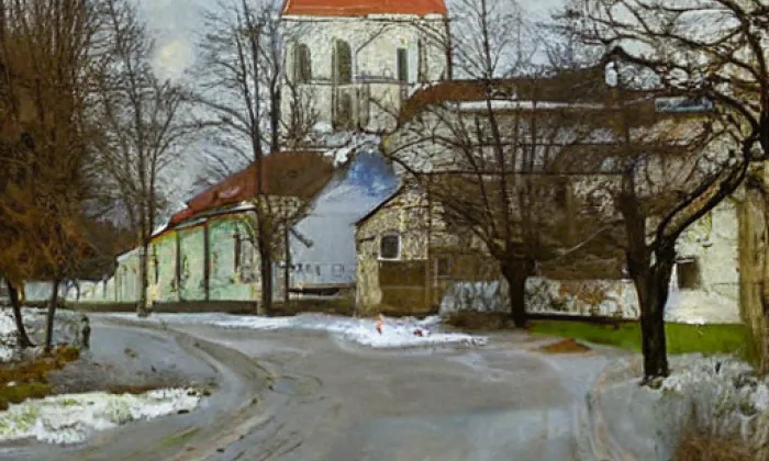 Kostel svatého Bartoloměje (Vráž) – spring