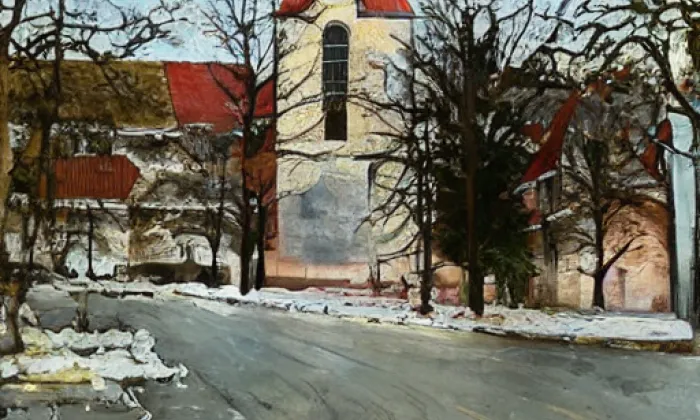 Kostel svatého Bartoloměje (Vráž) – summer