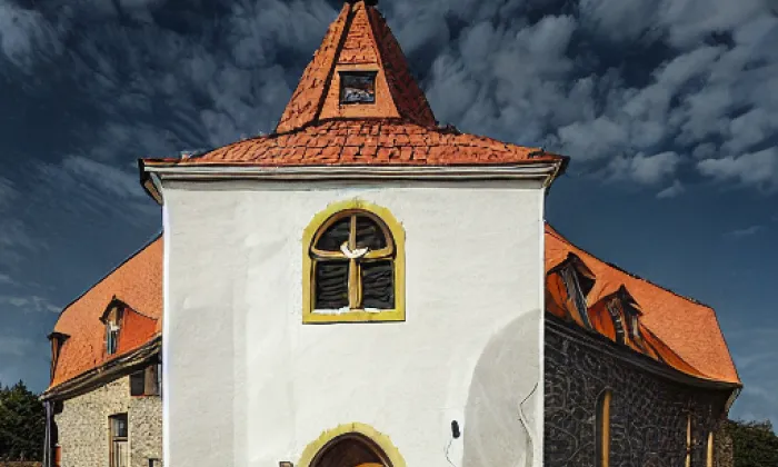 kostel svatého Bartoloměje v Mochově – iluminace