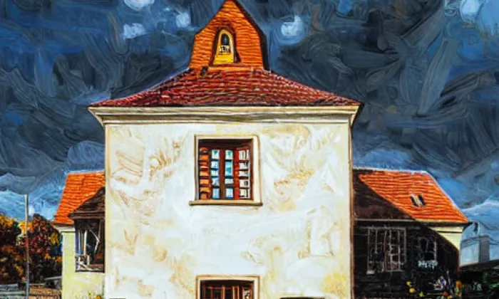 kostel svatého Bartoloměje v Mochově – summer