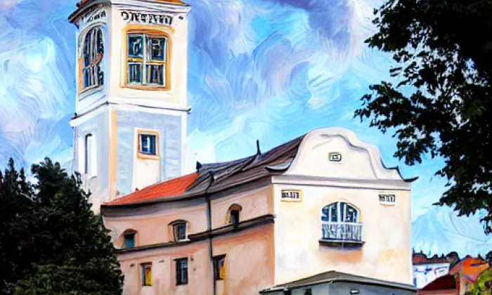 kostel svatého Cyrila a Metoděje (Židenice) – autumn