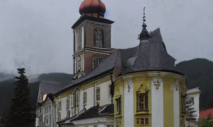 Kostel svatého Cyrila a Metoděje (Loučná nad Desnou) – léto