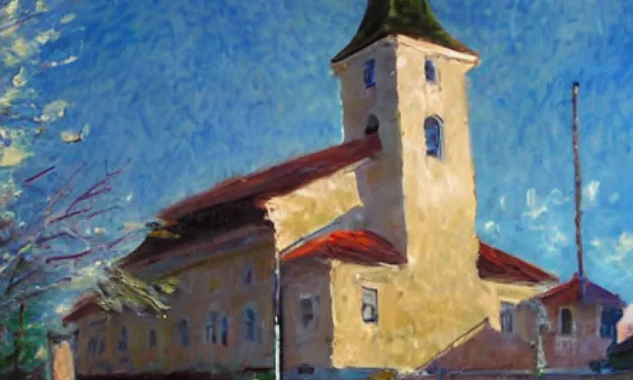 kostel svatého Cyrila a Metoděje (Lužice) – spring